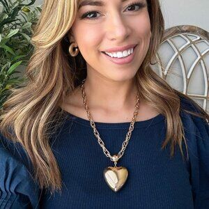 Park Lane Minnie Removable Heart Pendant Necklace